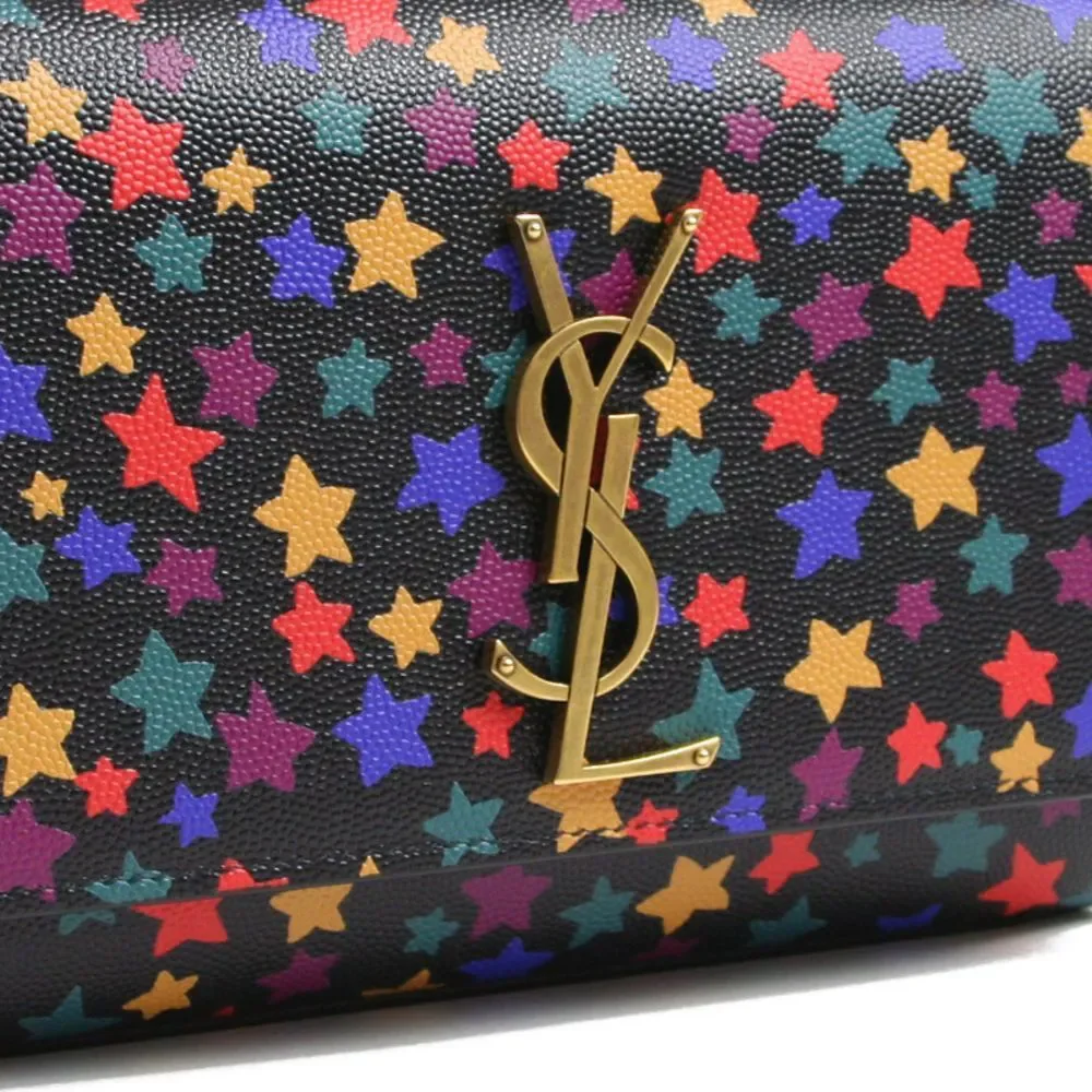 Saint Laurent Paris Chain Shoulder Leather Black Shoulder Bag - Picture 6 of 6